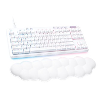 Teclado Gamer Logitech G713 Tactile Mecánico RGB Blanco - 920-010413