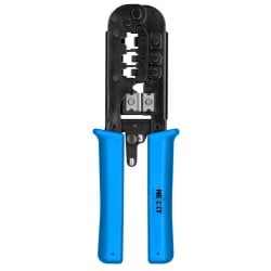 Pinza Ponchadora NEXXT para Conectores RJ-11, RJ-12 y RJ-45 - Modelo PTKCTR3RTST3S