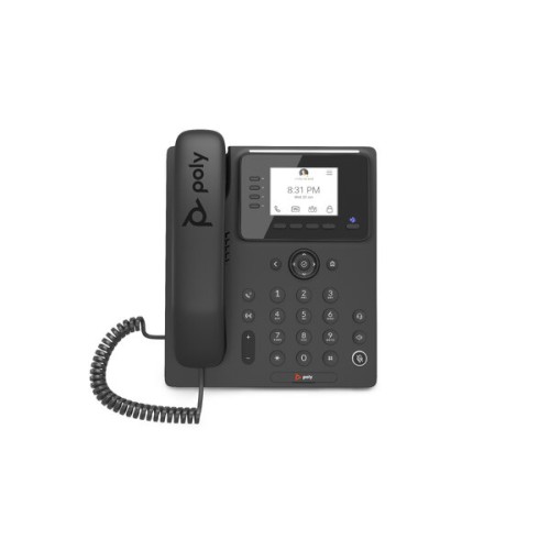 Teléfono IP Poly CCX 350 - Escritorio/Montaje Pared - PoE - Modelo 848Z7AA#AC3 Teléfono IP Poly CCX 350 - Escritorio/Montaje Pared - PoE - Modelo 848Z7AA#AC3