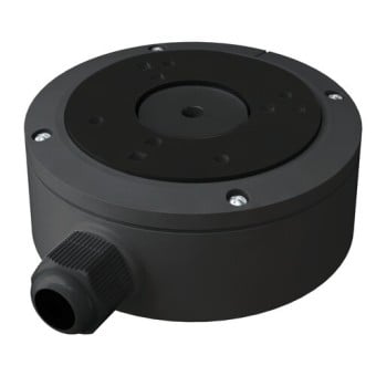 Caja de Conexión Provision-ISR IP66 para Cámaras de Seguridad - Modelo PR-JB12IP66-G Negro