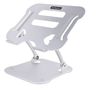 Base Ajustable para Laptop StarTech.com - Soporta 10 kg - Plata - Modelo ADJ-LAPTOP-RISER