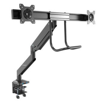 Soporte de Escritorio StarTech.com para 2 Monitores 17-32 pulgadas Ajustable ARMSLIMDUAL2USB3