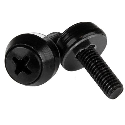 Kit de 50 Tornillos M5 StarTech.com Cabeza Domo Negro - CABSCREWSB Kit de 50 Tornillos M5 StarTech.com Cabeza Domo Negro - CABSCREWSB