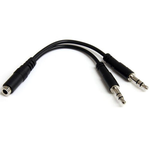 Divisor Auriculares StarTech 2x 3.5mm - MUYHSFMM
