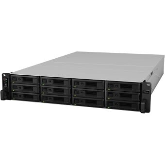 Servidor NAS Synology RS3621RPxs 12 Bahías Intel Xeon 8GB RAM Incluye Disco