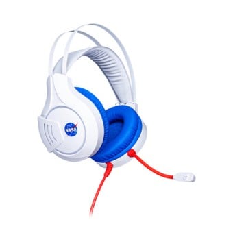 Diadema Gamer TechZone con Micrófono, RGB y Cable Alámbrico - Modelo NS-HSG03 Blanco
