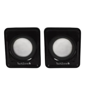 Bocina para Computadora TechZone Alámbrica 3.5 mm 6W Modelo TZBOC3.5