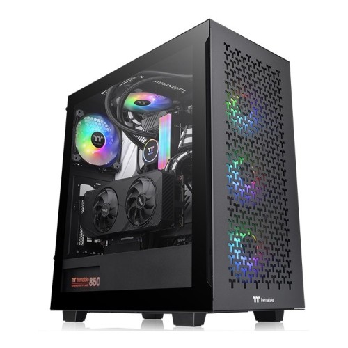 Gabinete Gamer Thermaltake V350 TG ARGB Air - Media Torre con Panel Lateral de Vidrio Templa… Gabinete Gamer Thermaltake V350 TG ARGB Air - Media Torre con Panel Lateral de Vidrio Templa…