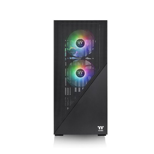 Gabinete Gamer Thermaltake Divider 370 - Media Torre ATX - 3 Ventiladores - Modelo CA-1S4-00M1WN-00