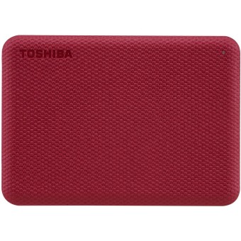 Disco Duro Externo Toshiba Canvio Advance 4TB USB 3.0 Rojo HDTCA40XR3CA