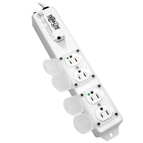 Barra de Contactos Tripp Lite Grado Médico - 4 Contactos con Tapa - 15A - 4.6m Blanco PS-415… Barra de Contactos Tripp Lite Grado Médico - 4 Contactos con Tapa - 15A - 4.6m Blanco PS-415…