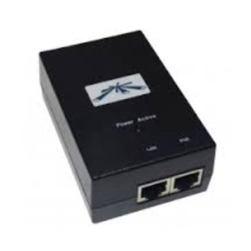 Inyector PoE Ubiquiti 48V 24W Gigabit 2 Puertos RJ-45 Modelo POE-48-24W-G Inyector PoE Ubiquiti 48V 24W Gigabit 2 Puertos RJ-45 Modelo POE-48-24W-G