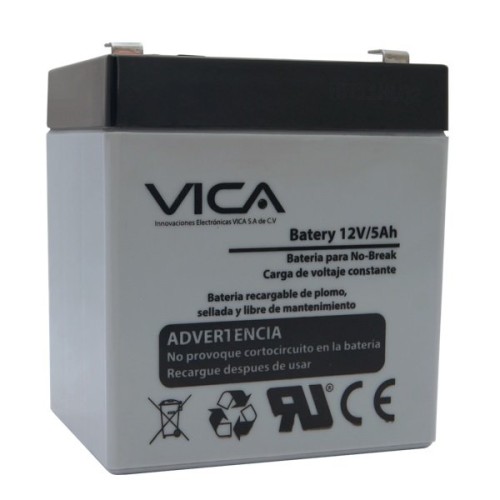 Batería VICA 12V 5AH para No-Break - VIC12-5A