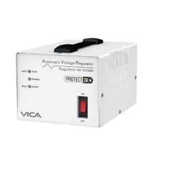 Regulador de Voltaje VICA PROTECT 3K 3000VA/1800W con 4 Contactos