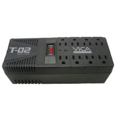 Regulador VICA 1200VA 8 Contactos T-02 | Protección
