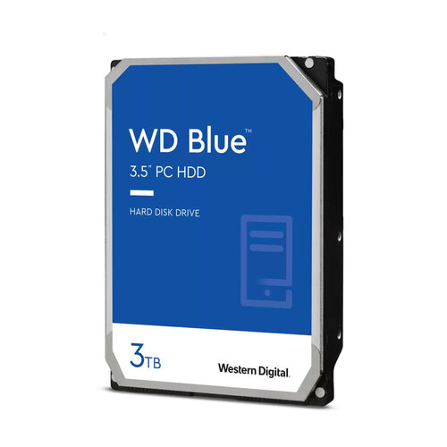 Disco Duro Interno Western Digital WD Blue 3TB SATA 3.5 pulgadas 5400 RPM Modelo WD30EZAZ