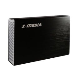 Gabinete X-Media 3.5 pulgadas USB 2.0 SATA Negro Modelo XM-EN3451