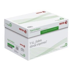 Papel Xerox Ecológico Oficio - 10 Paquetes de 500 Hojas - Modelo 3M02012