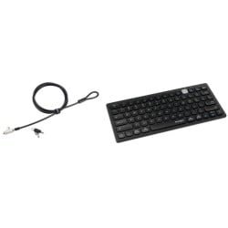 Candado de Seguridad Kensington 1.8m Negro para Laptop y Dispositivos - Modelo BDL K60500WW