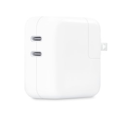 Adaptador de Corriente Apple 35W USB-C Blanco Modelo MW2K3AM/A