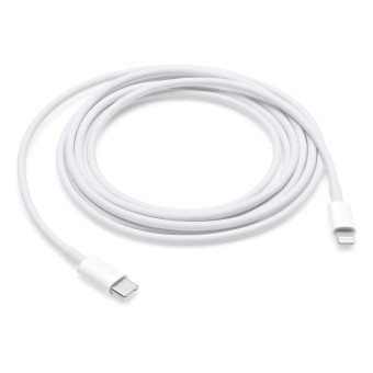 Cable Apple USB-C a Lightning 2 metros Blanco - MW2R3AM/A