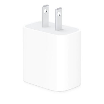 Adaptador de Corriente Apple 20W USB-C Carga Rápida Modelo MWVV3AM/A