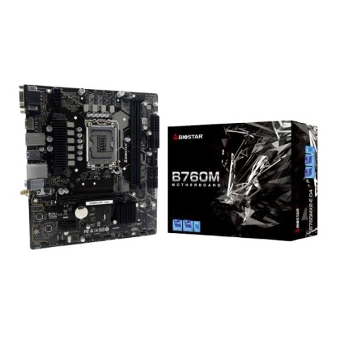 Tarjeta Madre Biostar B760MX2-E D4 - LGA 1700 DDR4