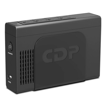 UPS CDP Li-504 500VA/250W con Batería LiFePo4 - 4 Contactos - Protección Contra Cortes de Energía