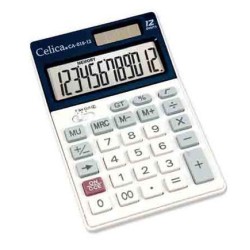 Calculadora de Escritorio Celica 12 Dígitos Modelo CA-018