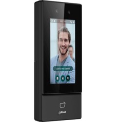 Control de Acceso Dahua con Reconocimiento Facial 4.3 pulgadas Pantalla Táctil Modelo DHI-ASI6213S-D