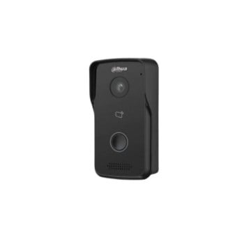 Intercomunicador de Video para Puerta Dahua 1MP con Visión Nocturna Modelo VTO2111D-P-S2 Negro