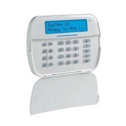 Teclado DSC Alámbrico con Pantalla LCD de 32 Caracteres y Transceptor Integrado Modelo HS2LCDRF9N