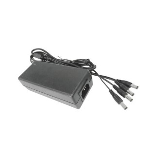 Fuente de Poder Epcom 12V 5A 60W 4 Salidas Jack para Laptop Modelo PLK12DC4CH