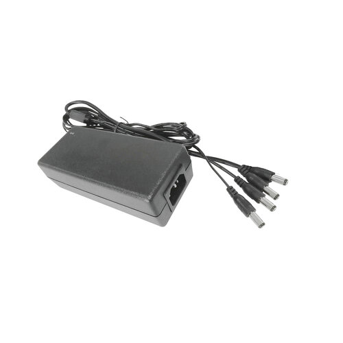 Fuente de Poder Epcom 12V 5A 60W 4 Salidas Jack para Laptop Modelo PLK12DC4CH Fuente de Poder Epcom 12V 5A 60W 4 Salidas Jack para Laptop Modelo PLK12DC4CH