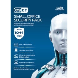 Antivirus ESET Small Office Security Pack - 10 Usuarios - 1 Año - TMESET-067