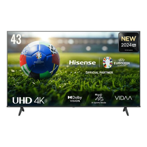 Smart TV Hisense 43 Pulgadas 4K Ultra HD Wi-Fi Modelo 43A6N Smart TV Hisense 43 Pulgadas 4K Ultra HD Wi-Fi Modelo 43A6N