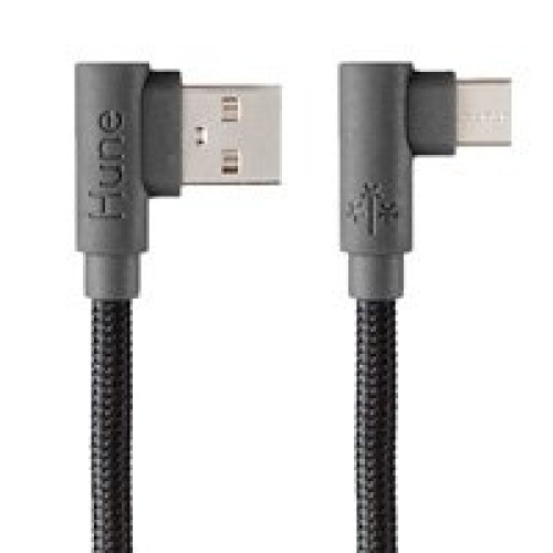 Cable USB Hune Hiedra USB-A a USB-C 1.2m Gris Modelo AT-ACC-CA-317ROC Cable USB Hune Hiedra USB-A a USB-C 1.2m Gris Modelo AT-ACC-CA-317ROC