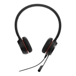 Diadema Jabra Evolve 30 Duo - Alámbrica con Micrófono - 3.5mm y USB - Modelo EVOLVE-30-DUO-UC Diadema Jabra Evolve 30 Duo - Alámbrica con Micrófono - 3.5mm y USB - Modelo EVOLVE-30-DUO-UC