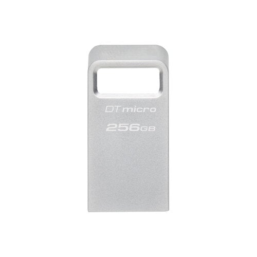 Memoria USB Kingston DataTraveler Micro 256GB USB 3.2 Plata Modelo DTMC3G2/256GB Memoria USB Kingston DataTraveler Micro 256GB USB 3.2 Plata Modelo DTMC3G2/256GB