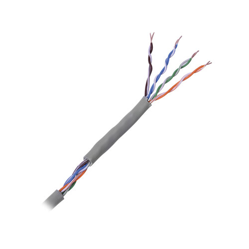 Bobina LinkedPRO Cat5e 100M 24 AWG Gris - PRO-CAT-5E/100M Bobina LinkedPRO Cat5e 100M 24 AWG Gris - PRO-CAT-5E/100M