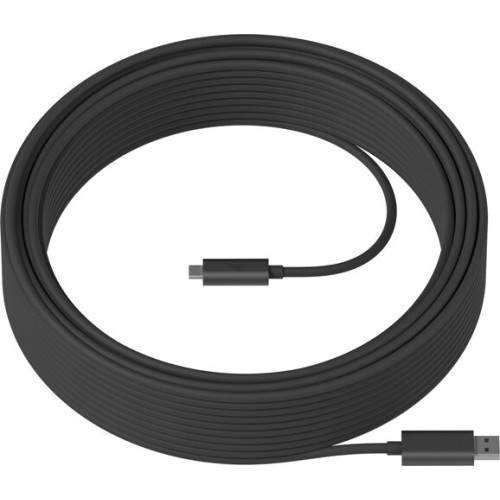 Cable USB Logitech Strong 25 Metros USB-C a USB-A 3.2 Gen 2 Modelo 939-001802 Cable USB Logitech Strong 25 Metros USB-C a USB-A 3.2 Gen 2 Modelo 939-001802