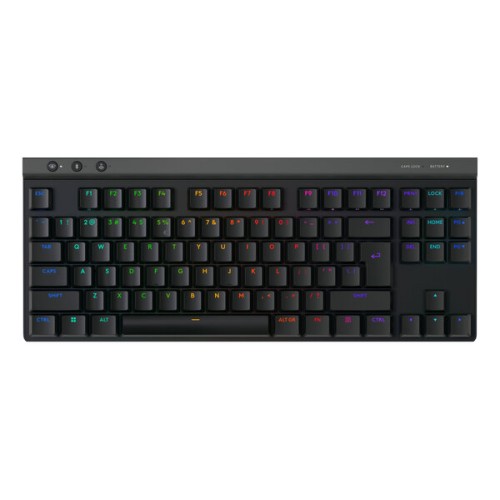 Teclado Gamer Logitech G515 LIGHTSPEED TKL Inalámbrico RGB - Inglés - Negro - 920-012423 Teclado Gamer Logitech G515 LIGHTSPEED TKL Inalámbrico RGB - Inglés - Negro - 920-012423