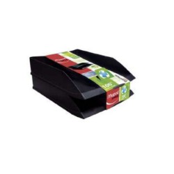 Charola Maped Plástica 25 x 37 cm Negro - Modelo 3154147552100 Charola Maped Plástica 25 x 37 cm Negro - Modelo 3154147552100
