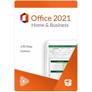 Software Microsoft Office Home & Business 2021 PC Mac T5D-03487
