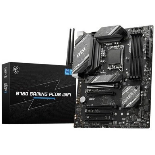 Tarjeta Madre MSI B760 GAMING PLUS WIFI - Socket LGA 1700 - DDR5 - ATX Tarjeta Madre MSI B760 GAMING PLUS WIFI - Socket LGA 1700 - DDR5 - ATX