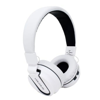 Audífonos Necnon NBH-05 Inalámbricos Bluetooth Blanco Modelo NCAB051200