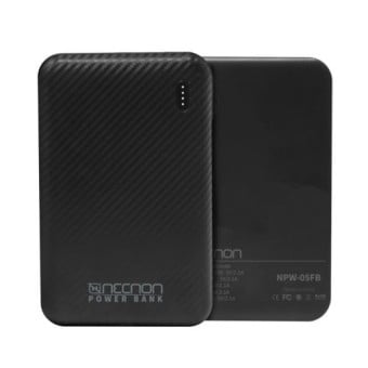 Power Bank Necnon 5000 mAh USB Negro Modelo NBPB0501FB Power Bank Necnon 5000 mAh USB Negro Modelo NBPB0501FB