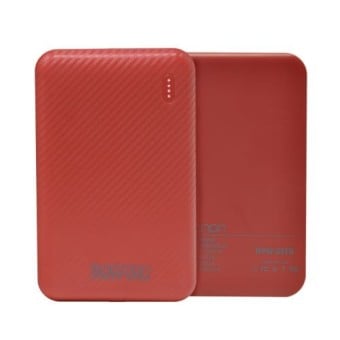Power Bank Necnon 5000 mAh USB Color Rojo Modelo NBPB0502FB Power Bank Necnon 5000 mAh USB Color Rojo Modelo NBPB0502FB