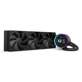 Enfriamiento Líquido NZXT Kraken Elite 360 - 3 Ventiladores LCD Negro - RL-KN36E-B2