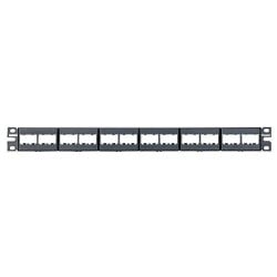 Panel de Parcheo Panduit 24 Puertos 1U Rack - CPP24WBLY